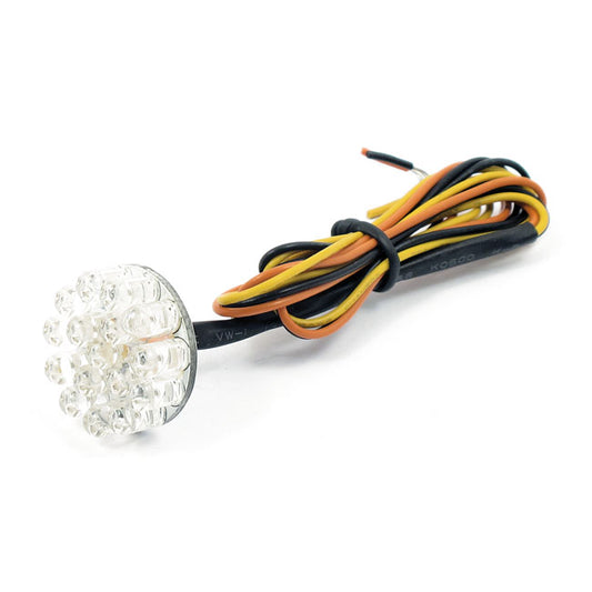Custom Dynamics Genesis Hardwire Universal LED Cluster - 1 Inch / Amber