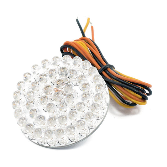 Custom Dynamics Genesis Hardwire Universal LED Cluster - 1.80 Inch / Amber