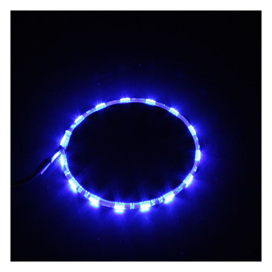 Custom Dynamics Magical Wizard Wheel LED Light - Blue LEDs / Chrome