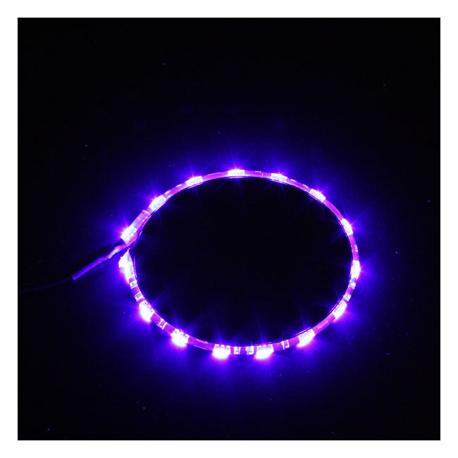 Custom Dynamics Magical Wizard Wheel LED Light - Pink LEDs / Chrome