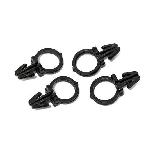 Black Handlebar Wire Clips