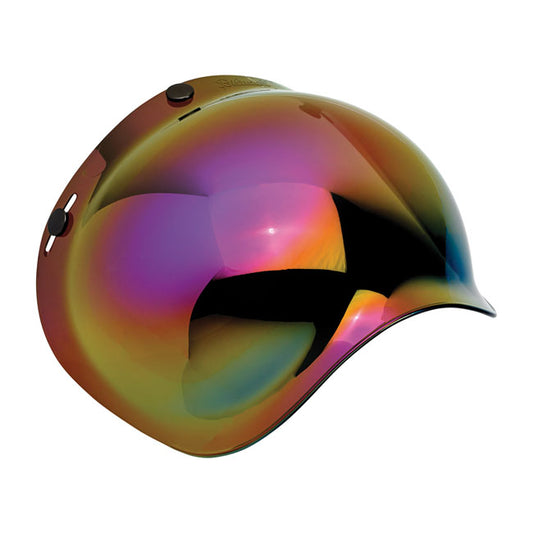 Biltwell Bubble Shield Anti-Fog rainbow - Helmet Visors at Pedro’s Parts