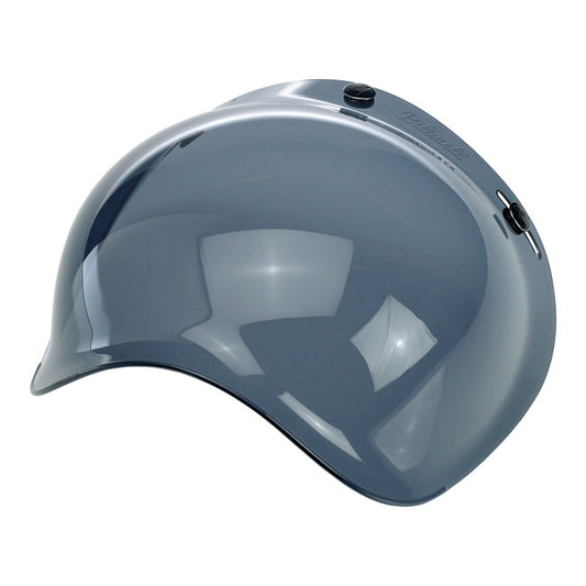 Biltwell Bubble Shield Anti-Fog Smoke - Helmet Visors at Pedro’s Parts