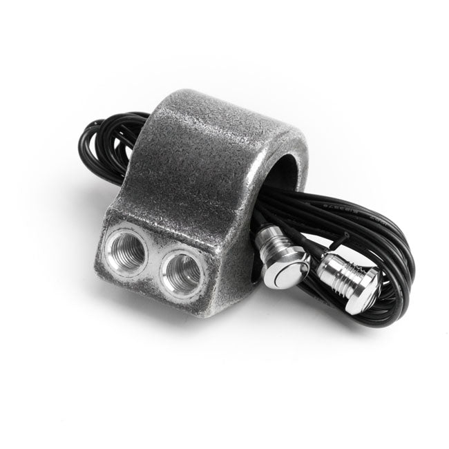 Wannabe Choppers WannaButton 1 Inch Switch Housing - Aluminium