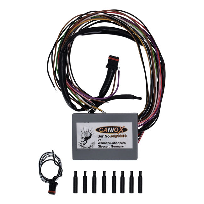 Wannabe Choppers CanioX CAN-Bus Controller - 11-20 H-D with CAN-bus (excl. models with keyless type ignition)