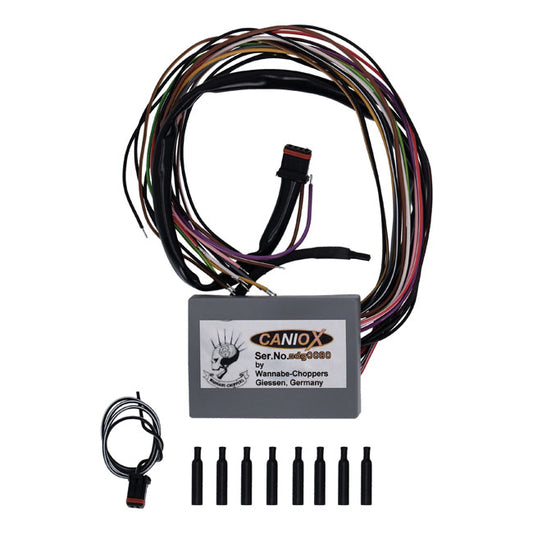 Wannabe Choppers CanioX CAN-Bus Controller - 11-20 H-D with CAN-bus (excl. models with keyless type ignition)
