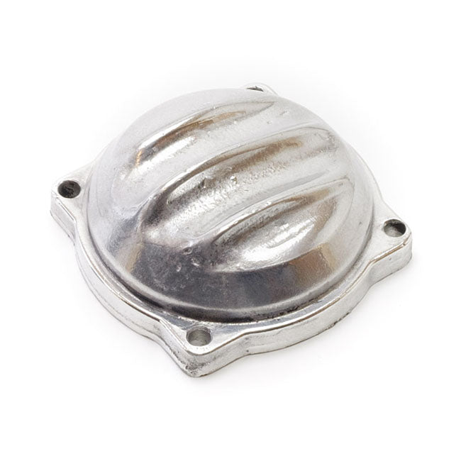 Wannabe Choppers Ribbed CV Carb Top Cover - Aluminium - 88-06 H-D & custom bikes with Keihin CV carburetor