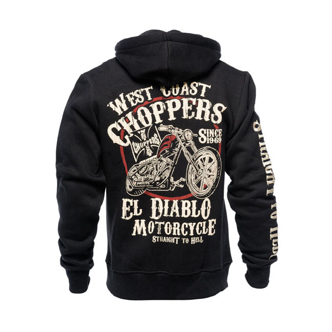 WCC El Diablo Zip Hoodie Black