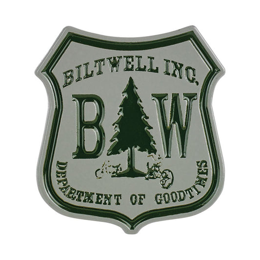 Biltwell enamel pin Good times green/grey from Biltwell at Pedro’s Parts