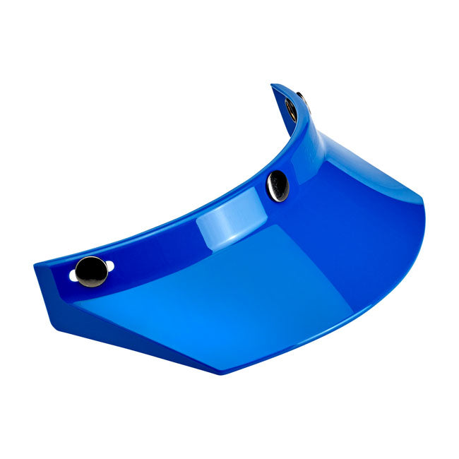 Biltwell Moto peak blue - Helmet Visors at Pedro’s Parts