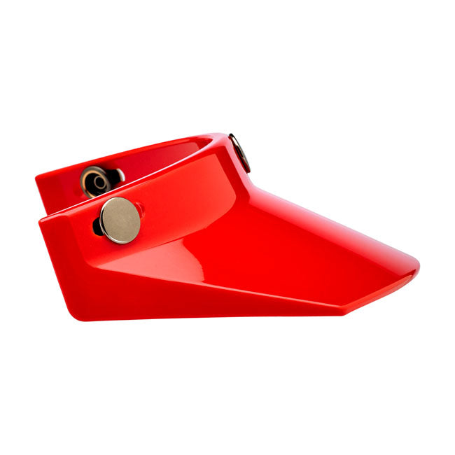Biltwell Moto peak red - Helmet Visors at Pedro’s Parts
