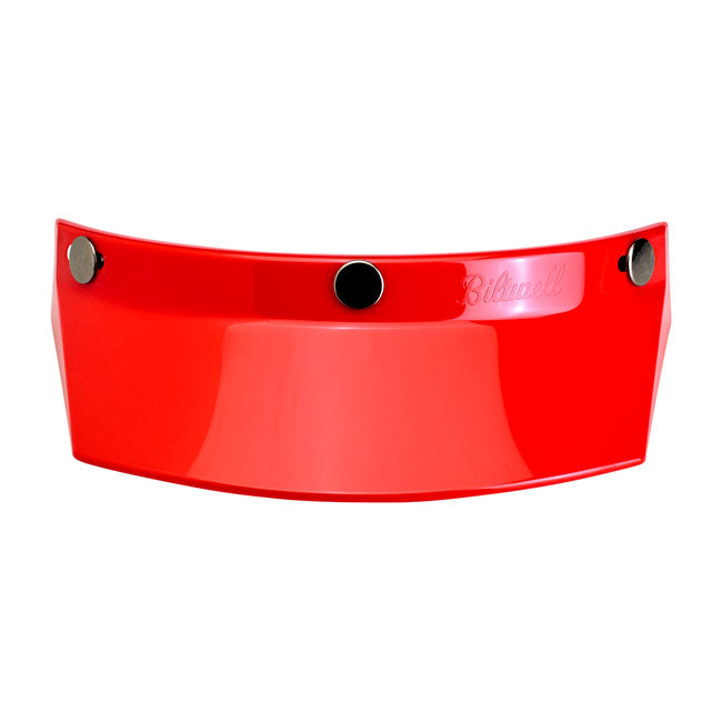 Biltwell Moto peak red - Helmet Visors at Pedro’s Parts
