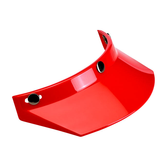 Biltwell Moto peak red - Helmet Visors at Pedro’s Parts