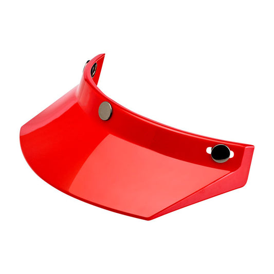 Biltwell Moto peak red - Helmet Visors at Pedro’s Parts