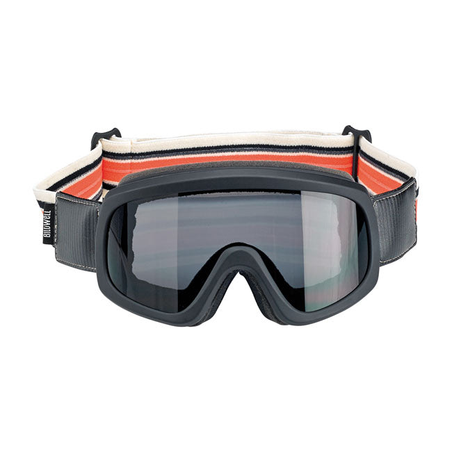 Biltwell Overland 2.0 Racer goggle black C/O from Biltwell at Pedro’s Parts
