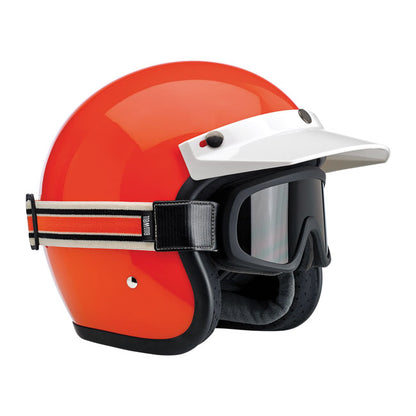 Biltwell Overland 2.0 Racer goggle black C/O from Biltwell at Pedro’s Parts