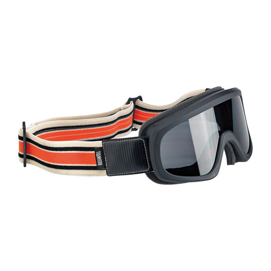 Biltwell Overland 2.0 Racer goggle black C/O from Biltwell at Pedro’s Parts