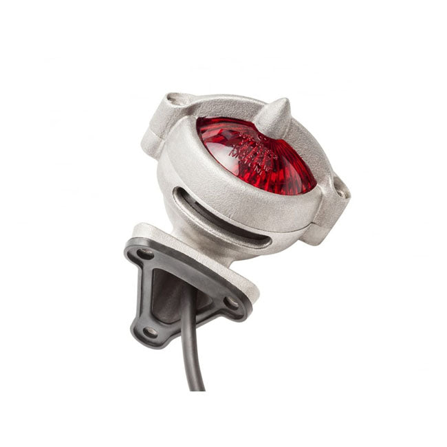 Motone, Bel Air Tail Light with Fender Mount. Shot Blast