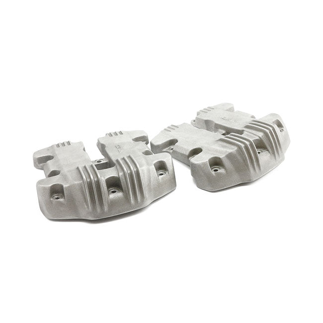 EMD, 'Ribbed Style' Rocker Cover Set. Raw