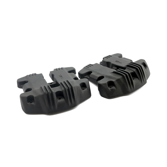 EMD, 'Ribbed Style' Rocker Cover Set. Black