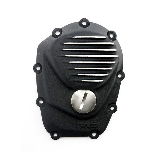 EMD, Cam Cover 'Ribbed'. Black Cut