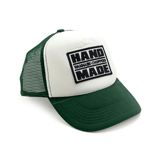 Wannabe Choppers Trucker Cap White/Dark Green - One size