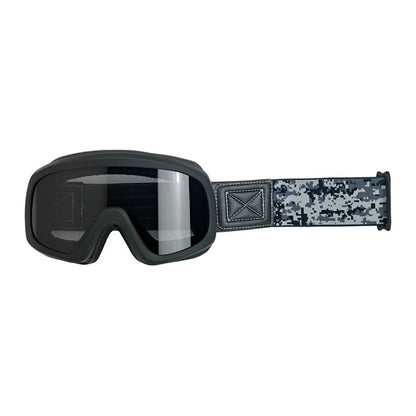 Biltwell Overland 2.0 Grunt goggle black camo from Biltwell at Pedro’s Parts
