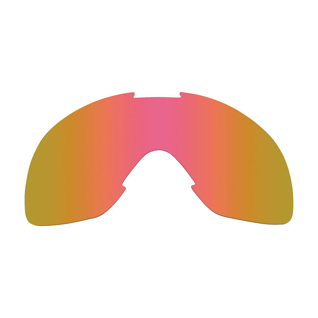 Biltwell Overland goggle lens pink mirror brown from Biltwell at Pedro’s Parts