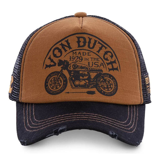 Von Dutch Baseball Cap Crew Black/brown