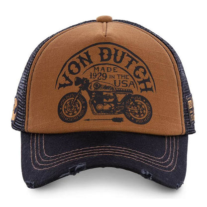 Von Dutch Baseball Cap Crew Black/brown