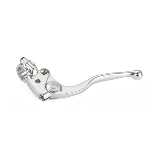 Kustom Tech Grimeca clutch lever assembly polished - Kustom Tech motorcycle part