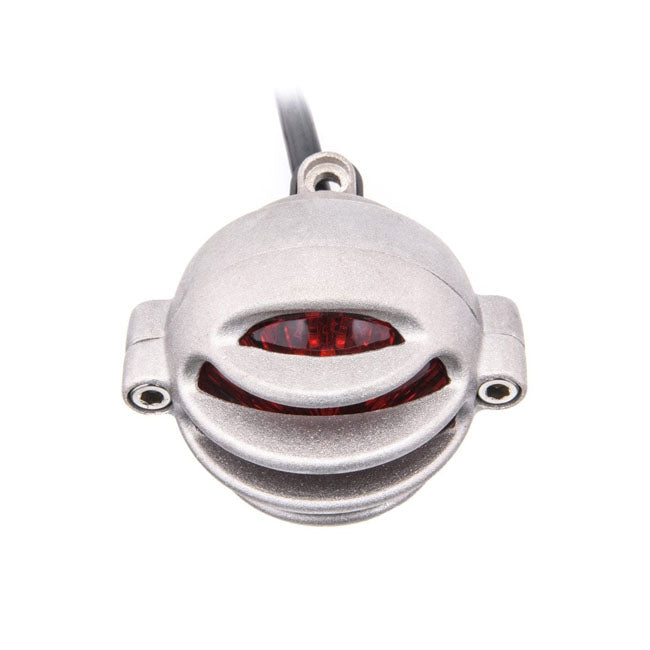 Motone, Lecter Tail Light with Fender Mount. Shot Blast