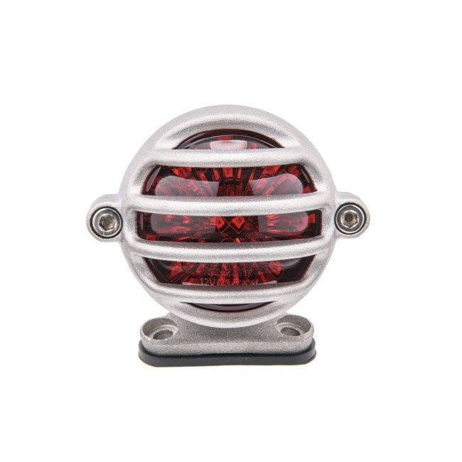 Motone, Lecter Tail Light with Fender Mount. Shot Blast