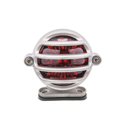 Motone, Lecter Tail Light with Fender Mount. Shot Blast