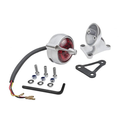Motone, Bel Air Tail Light with Fender Mount. Polished