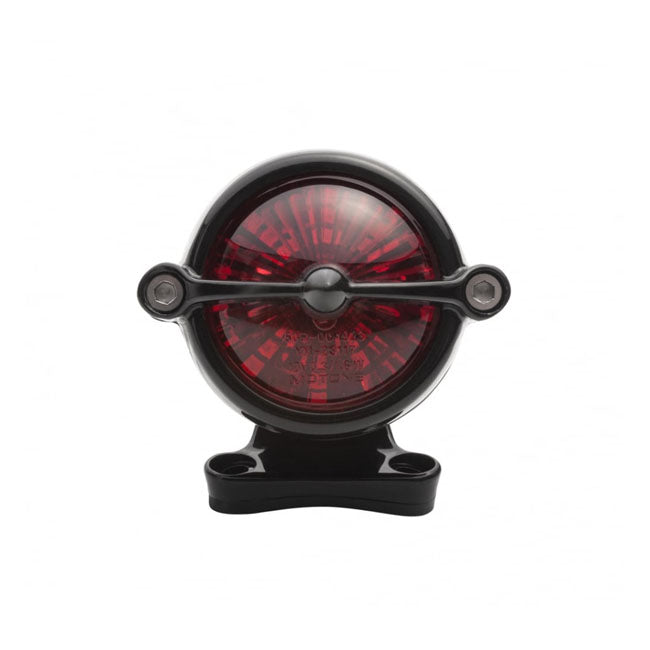 Motone, Bel Air Tail Light with Fender Mount. Black