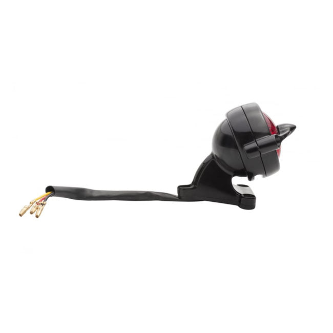 Motone, Bel Air Tail Light with Fender Mount. Black