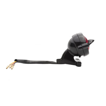 Motone, Bel Air Tail Light with Fender Mount. Black