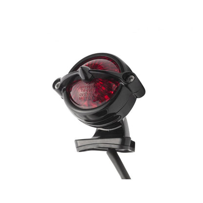 Motone, Bel Air Tail Light with Fender Mount. Black