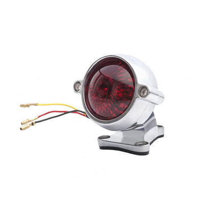 Motone, Eldorado Tail Light with Fender Mount. Polished