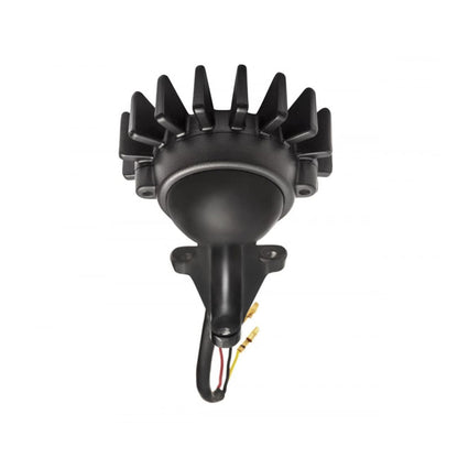 Motone, Big Fin Tail Light with Fender Mount. Black
