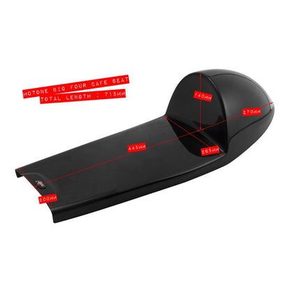 Motone, Universal Seat Pan 'Cafe Racer' Black