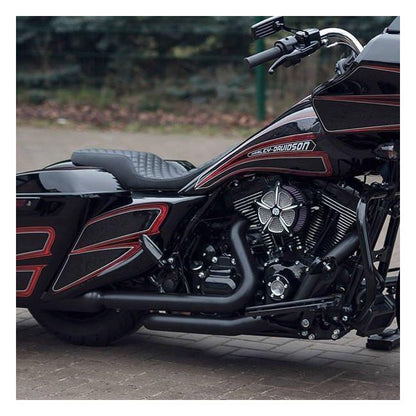 Killer Custom, Stretched Gas Tank & Side Cover Kit. 'Smooth'