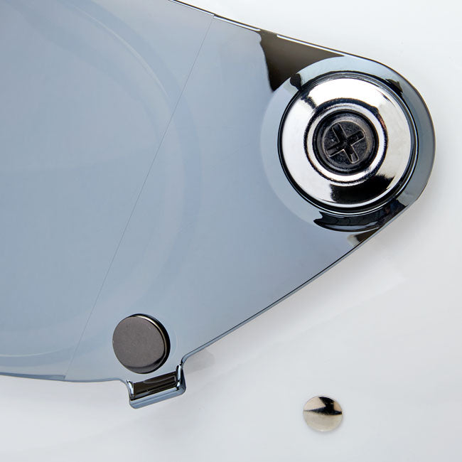 Biltwell Helmet Hardware Kit - Chrome - Helmet Accessories at Pedro’s Parts