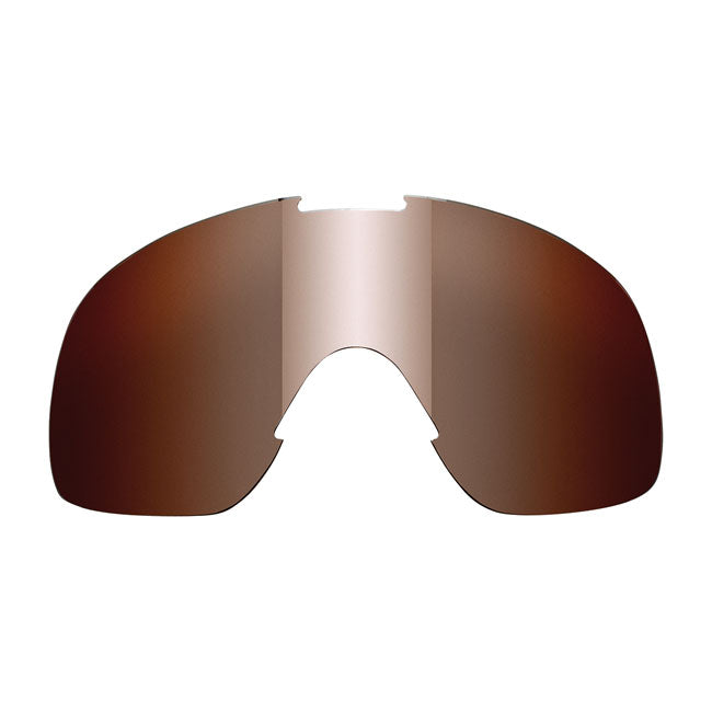 Biltwell Overland goggle lens chrome mirror brown from Biltwell at Pedro’s Parts