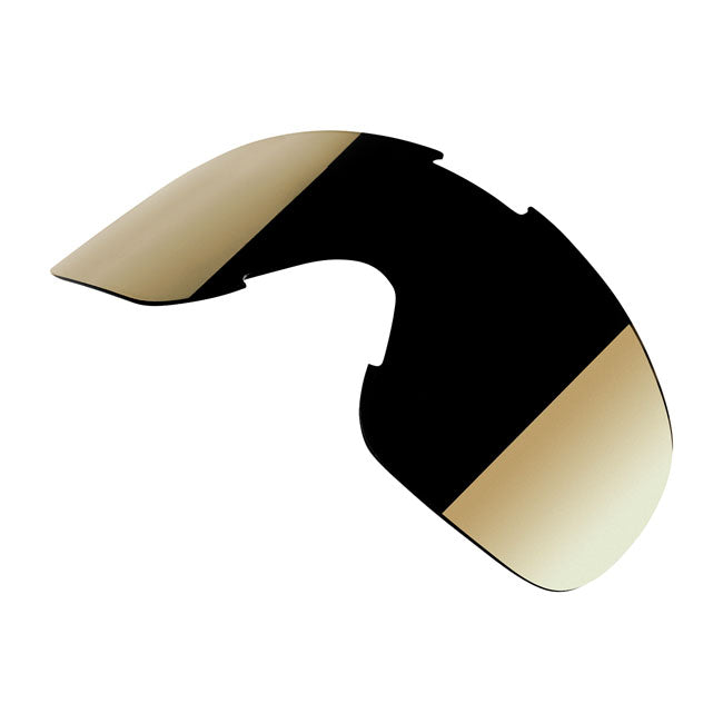 Biltwell Overland goggle lens gold mirror smoke from Biltwell at Pedro’s Parts