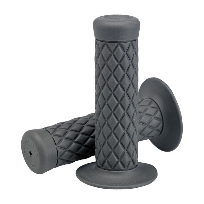 Biltwell 7/8" TPV grips Thruster grey from Biltwell at Pedro’s Parts