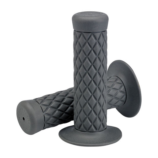 Biltwell 7/8" TPV grips Thruster grey from Biltwell at Pedro’s Parts