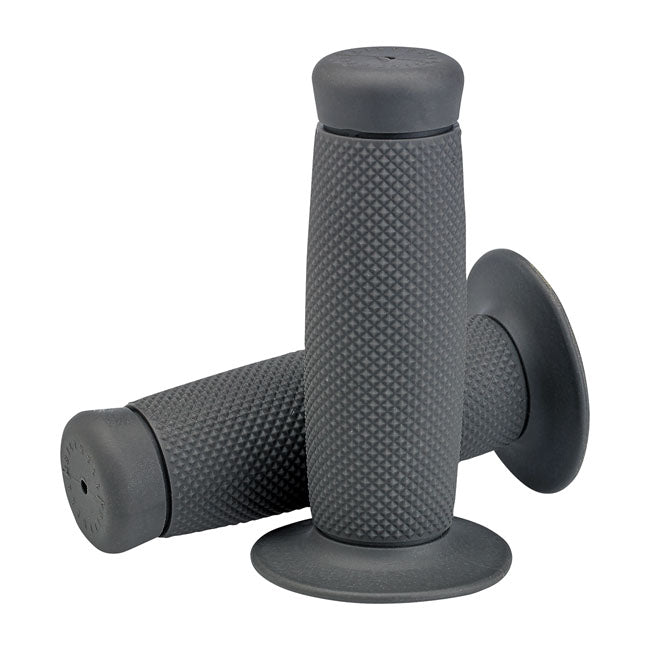 Biltwell 7/8" TPV grips Renegade grey from Biltwell at Pedro’s Parts