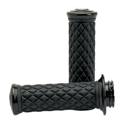 Biltwell Alumicore grips. Black from Biltwell at Pedro’s Parts